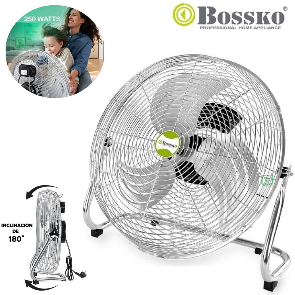 Ventilador de Piso Bossko BK8226VP 18 250W Cromado