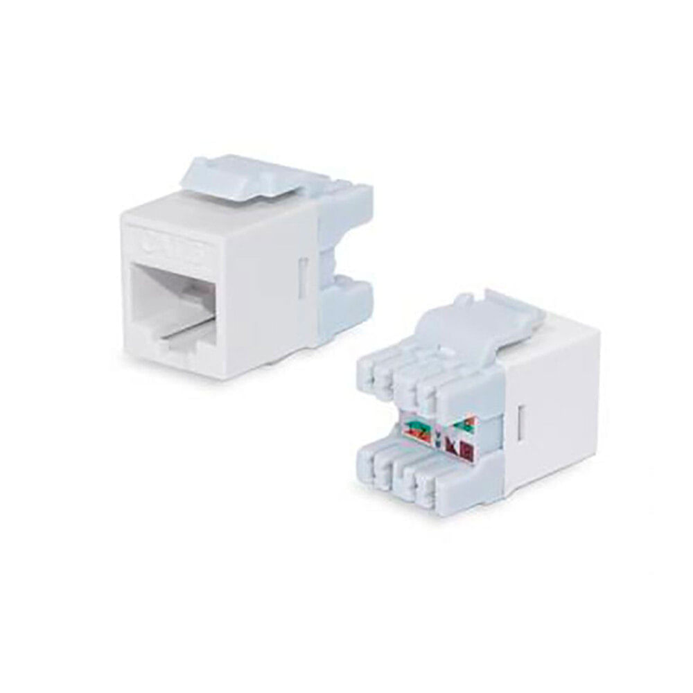 JACK RJ-45 DIXON CAT.6 CAL 22-26 AWG COLOR BLANCO P/N: KJ88-C6-US/WH