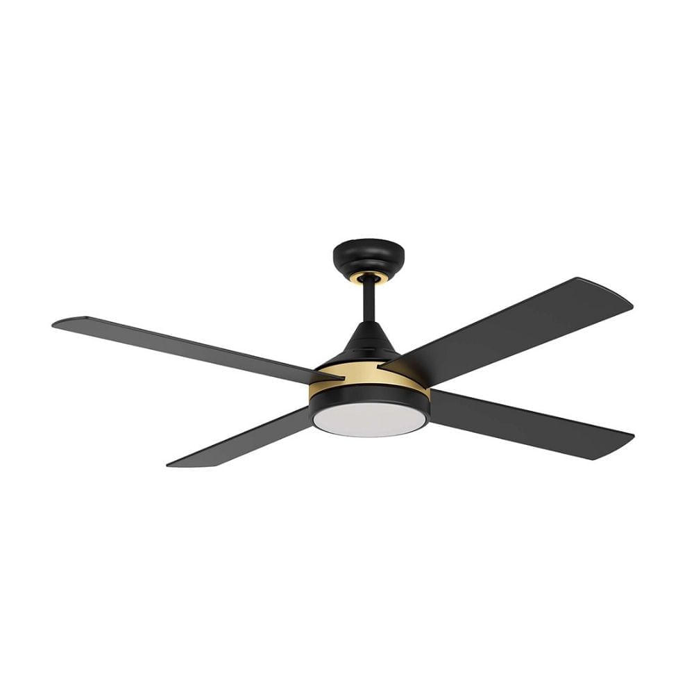 Ventilador de Techo LED Eglo Trinidad 55W Negro/Dorado