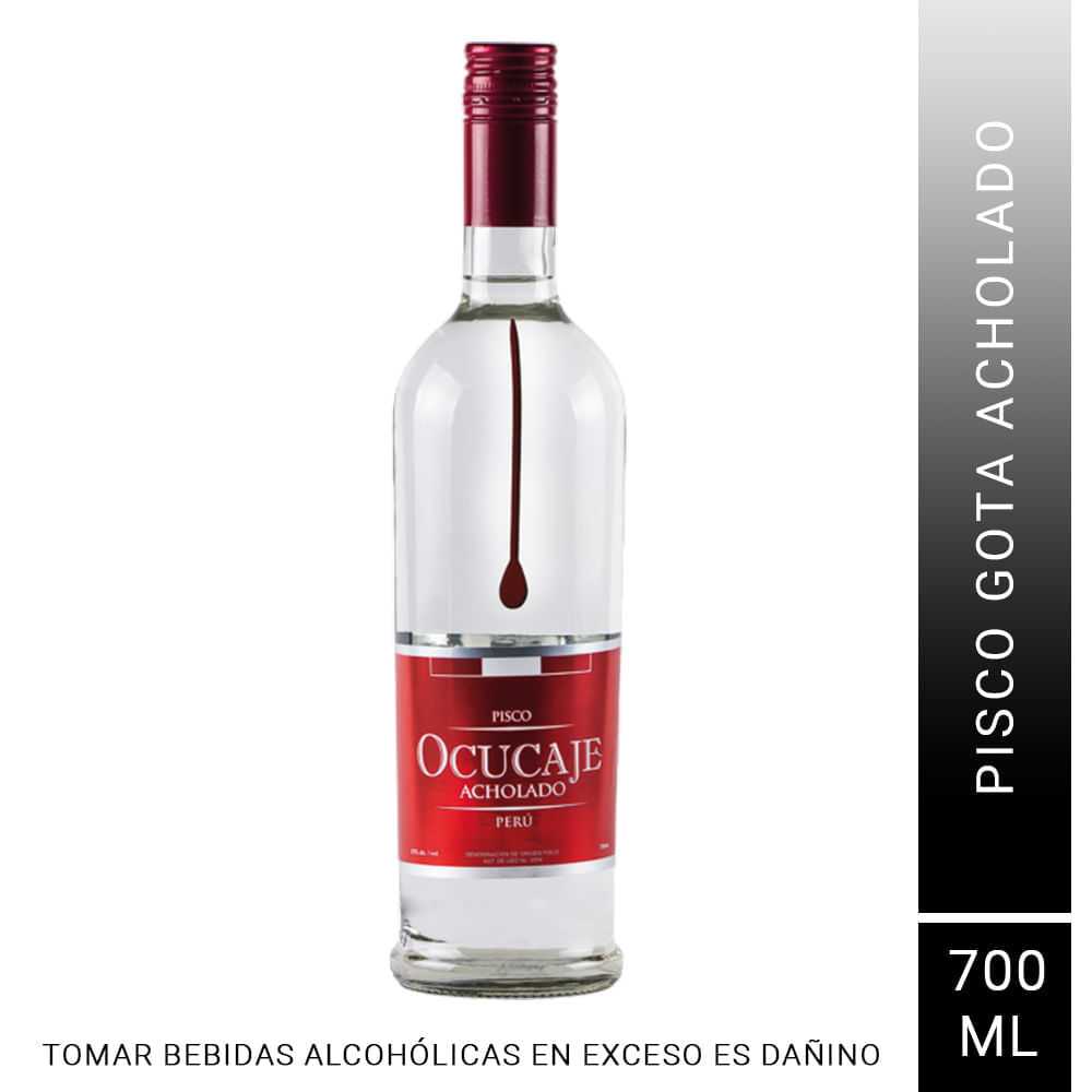 Pisco Gota Ocucaje Acholado X 700 ML
