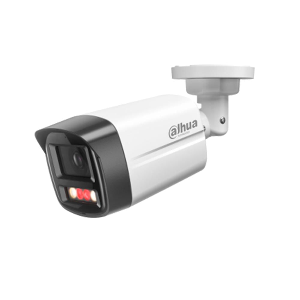CAMARA DAHUA IP POE 2MP FHD LENTE 2.8MM CMOS LED IR30M IP67 MICROFONO P/N: DH-IPC-HFW1239TL1-A-IL