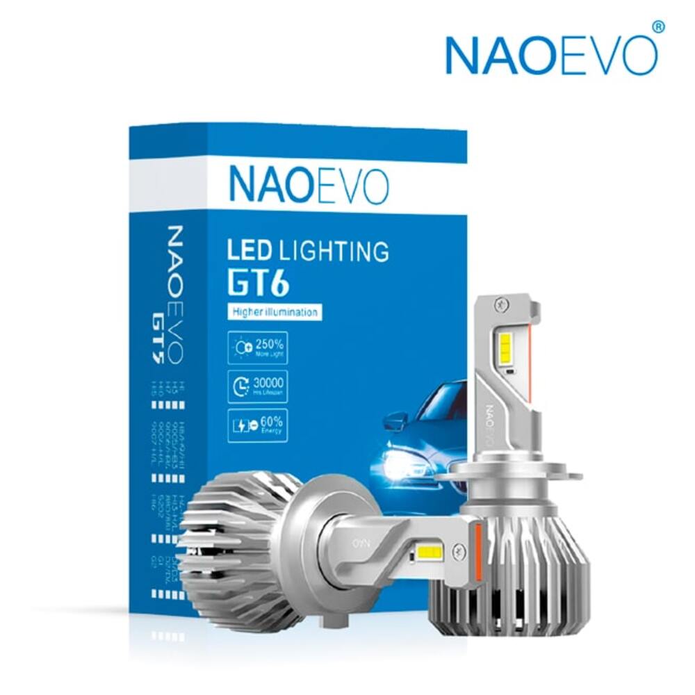 Foco Led GT6 H4 10.000LM 50W/ Luz Blanca