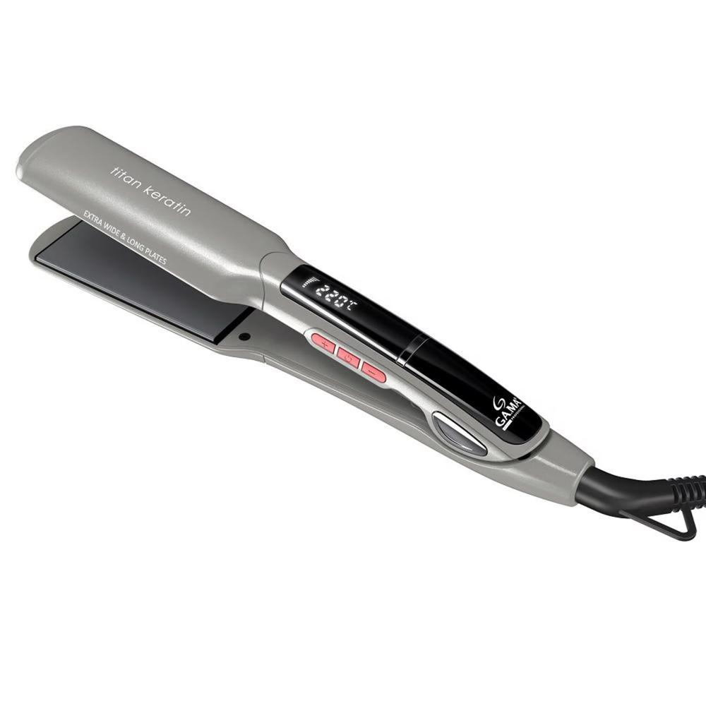 Plancha Alisadora de Cabello Gama Titan Keratin Xwide