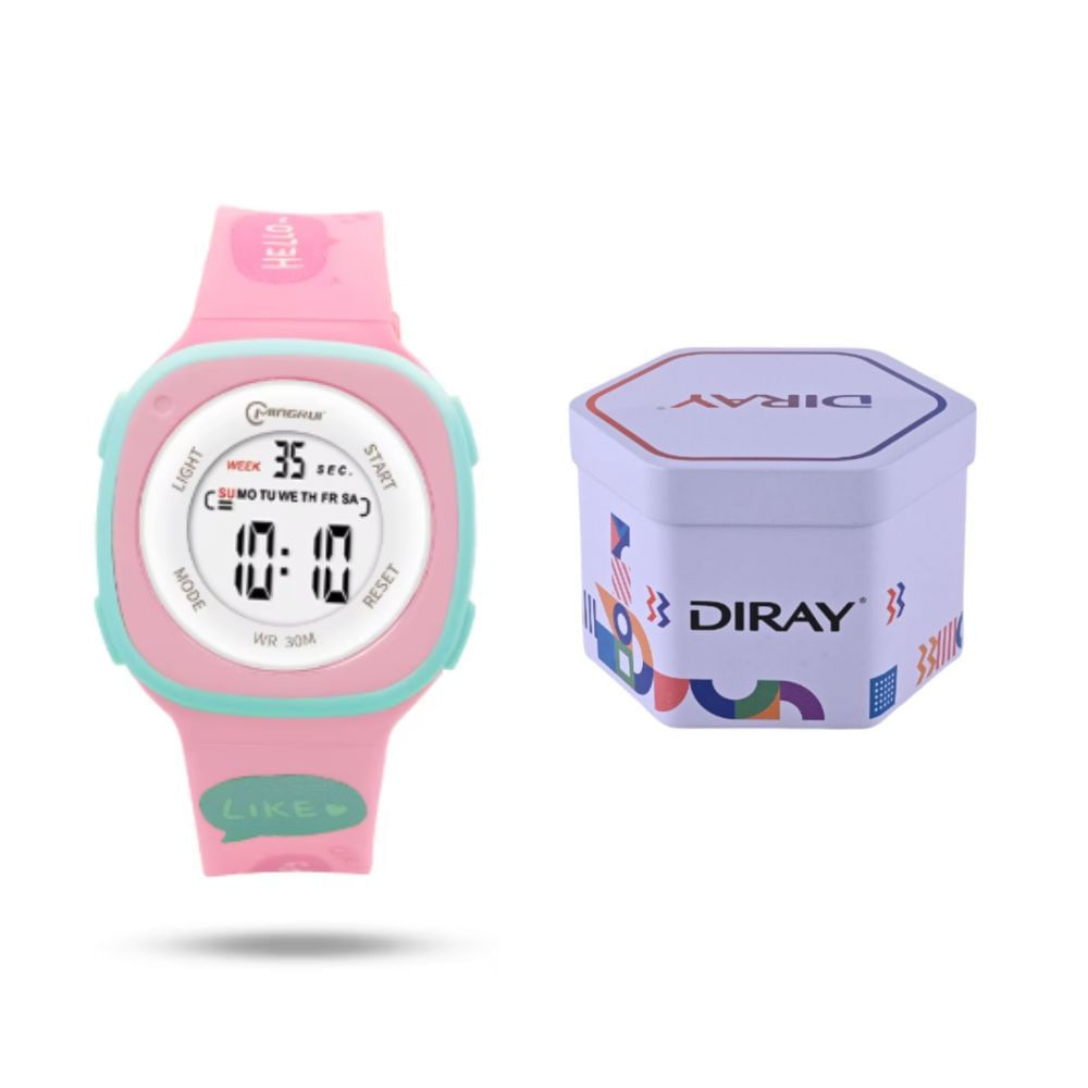 Reloj digital de silicona para niñas modelo Wow