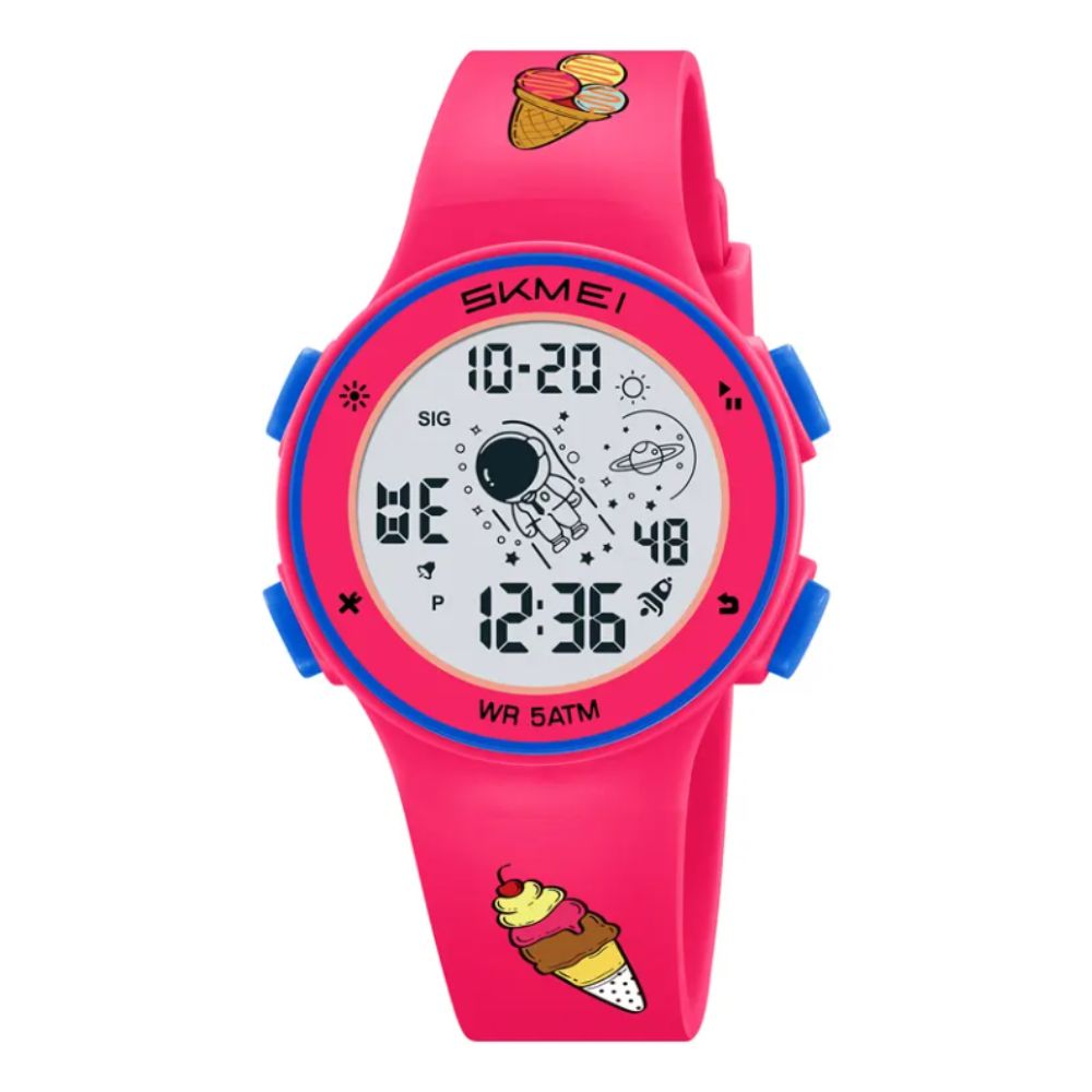 Reloj digital de silicona para niñas modelo Helado