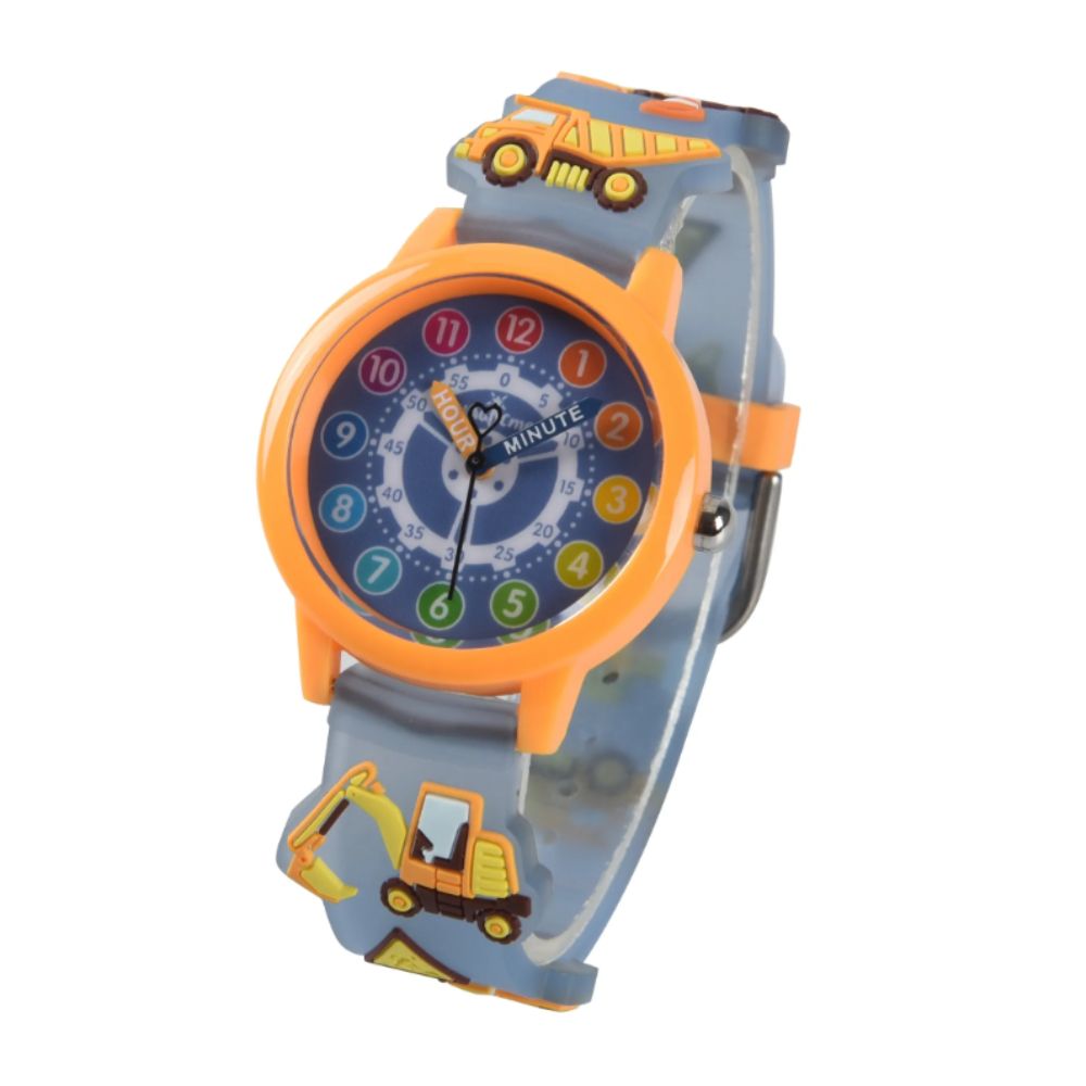 Reloj digital de silicona para niños modelo Excavadora