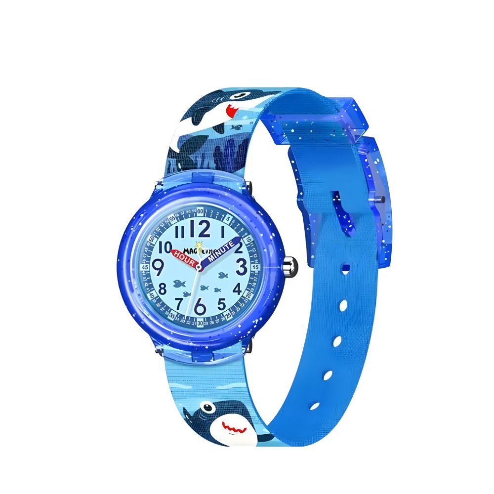 Reloj digital de silicona para niños modelo Tiburón