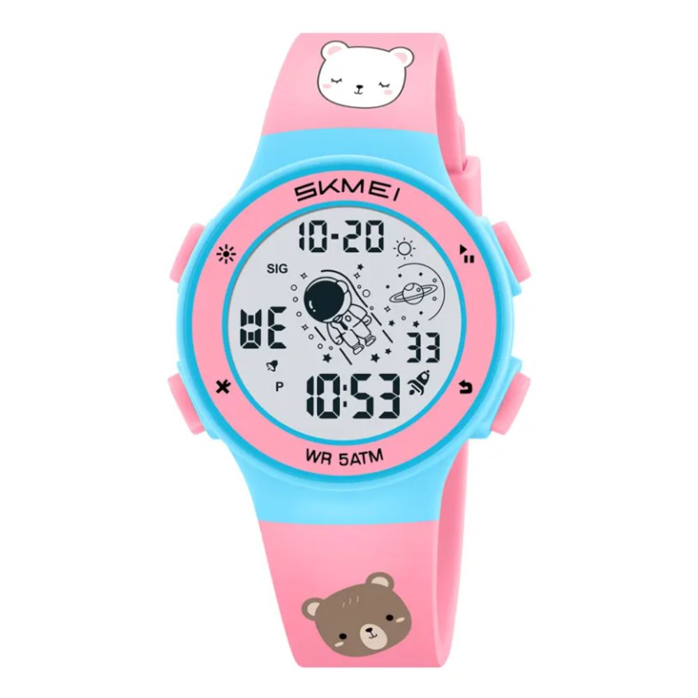 Reloj digital de silicona para niños modelo Oso