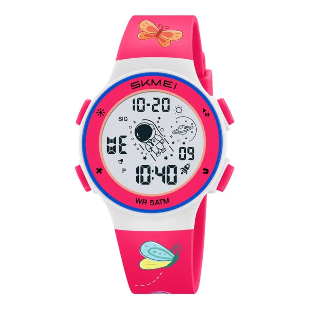 Reloj digital de silicona para niñas modelo Mariposa 2