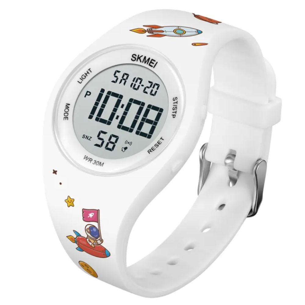 Reloj digital de silicona para niños modelo Espacial