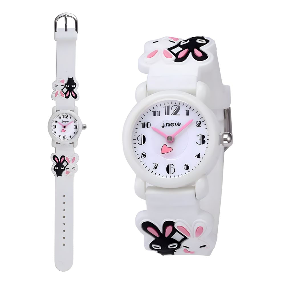 Reloj de silicona para niñas modelo Rabbit