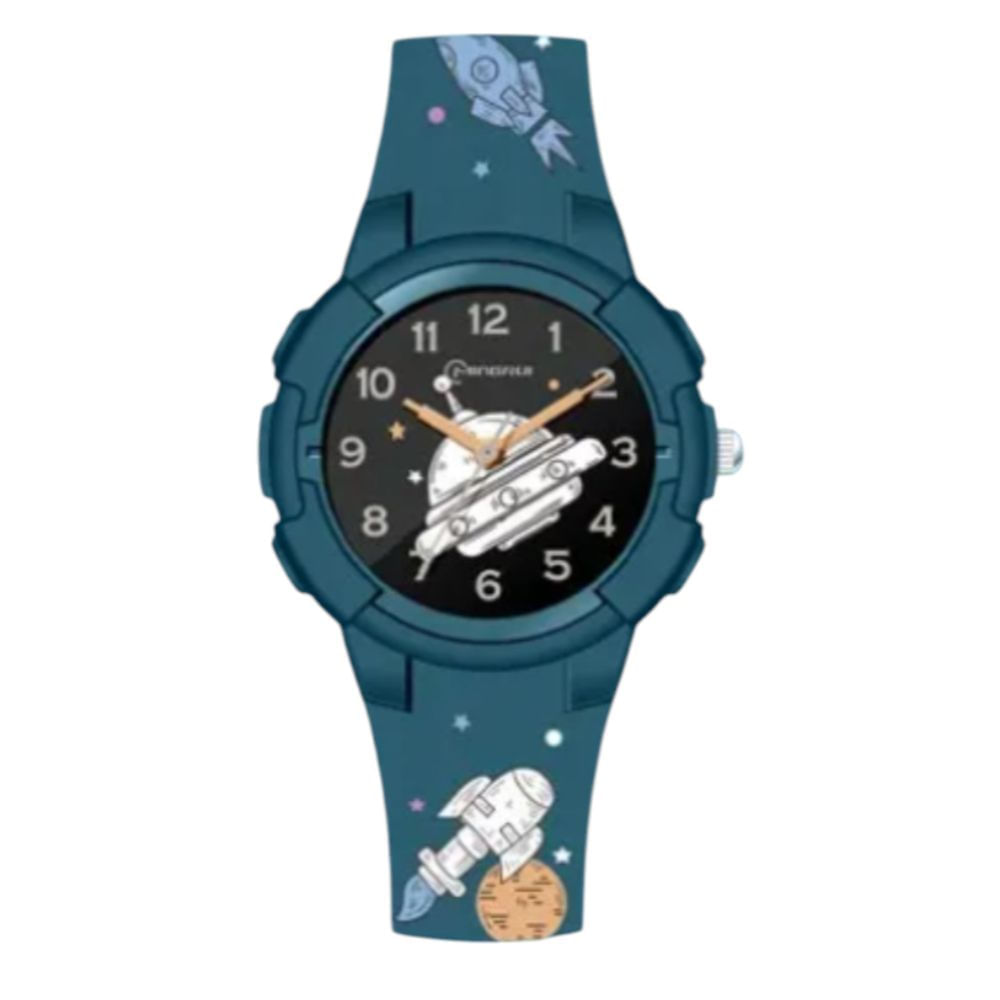 Reloj digital de silicona para niños modelo Nave espacial