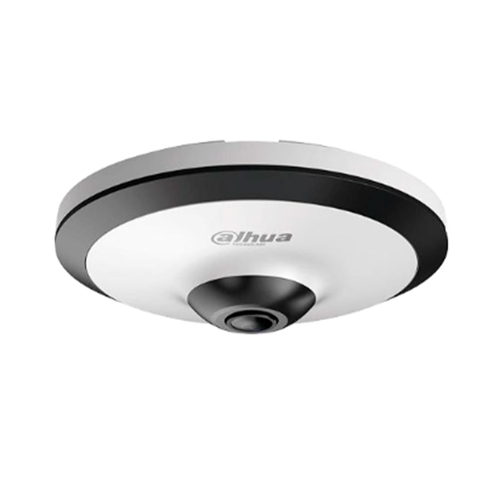 CAMARA DAHUA FISHEYE 5MP WDR IR 10M MICROFONO USO INTERIOR STARLIGHT 2D&3DNR P/N: DH-HAC-EW2501N