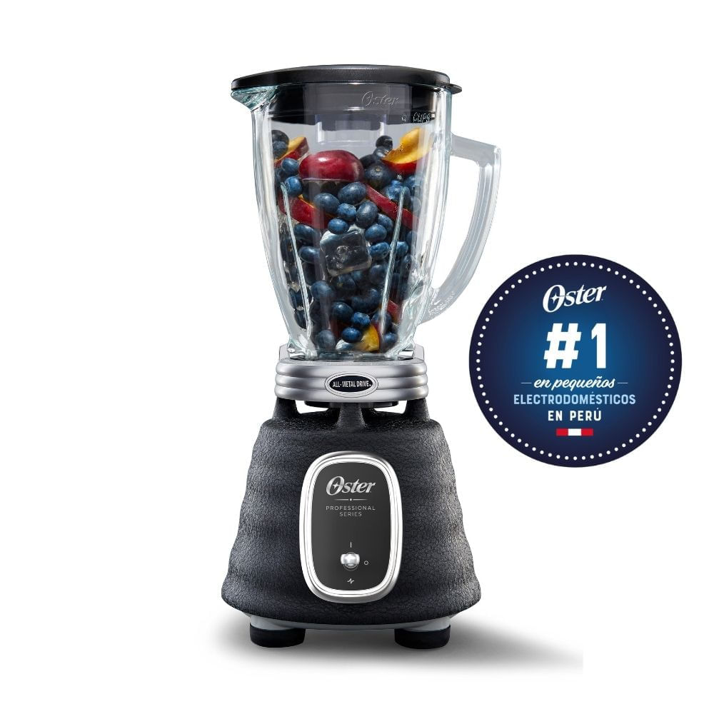 Licuadora Oster® 1.5L con interruptor de palanca Negra