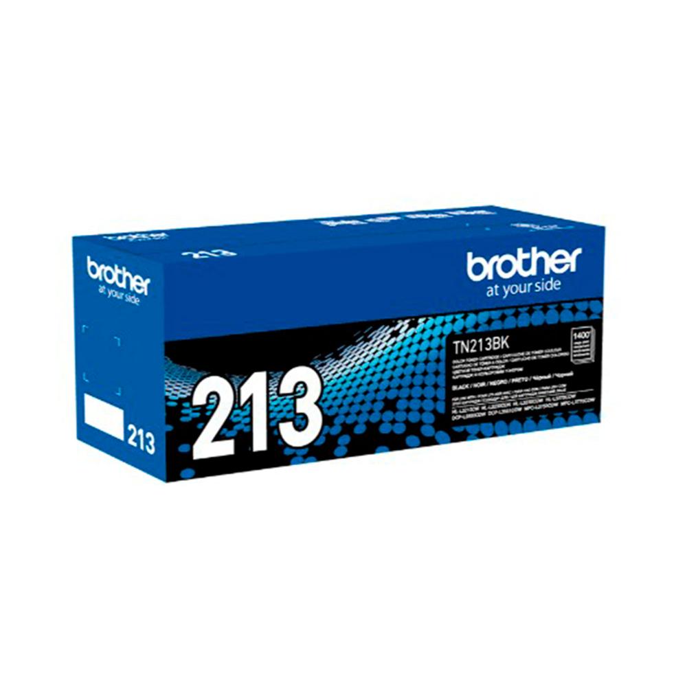 TONER BROTHER TN-213BK COLOR NEGRO 1400 PAGINAS PARA BROTHER HL-L3210CW, HL-3230CDN P/N: TN-213BK