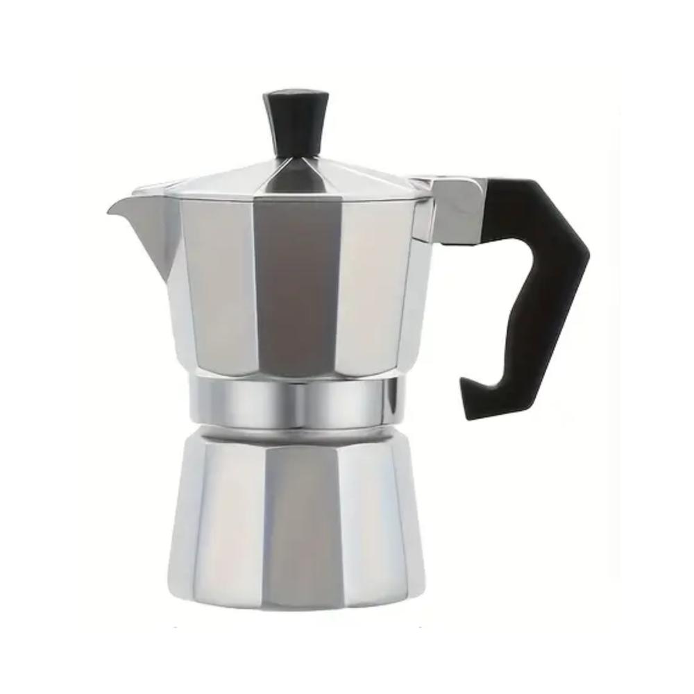 Cafetera Italiana Moka de 2 Tazas (100 ml) Con Gran Sabor