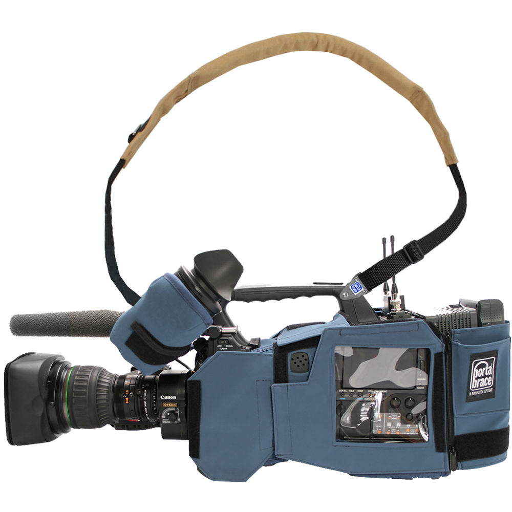 PortaBrace Armadura para Cuerpo de Cámara para Sony PMW-320 (Azul)