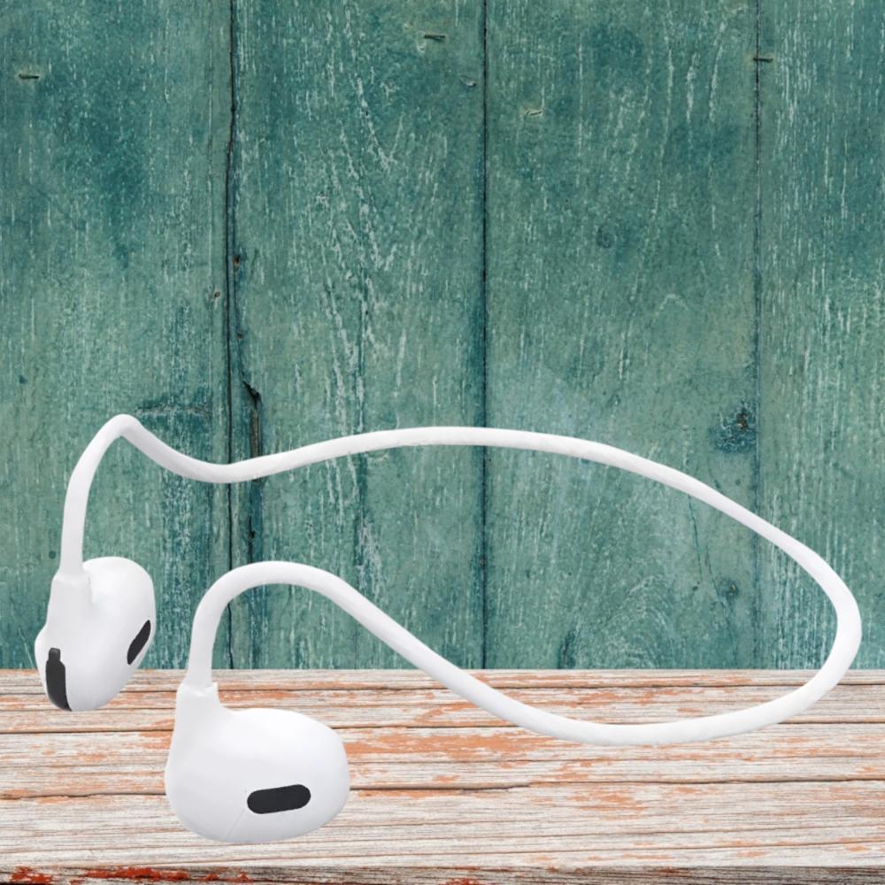 AUDÍFONO BLUETOOTH PARA CUELLO OWS-PRO BLANCO