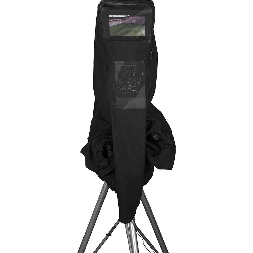 PortaBrace Cloak-Style Stadium Rain Cover for Sony HDC-4300 with ENG Lens