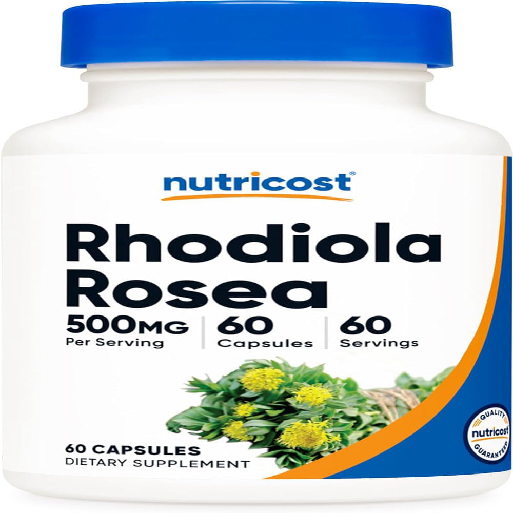 Nutricost Rhodiola Rosea 500 mg, 60 cápsulas vegetarianas