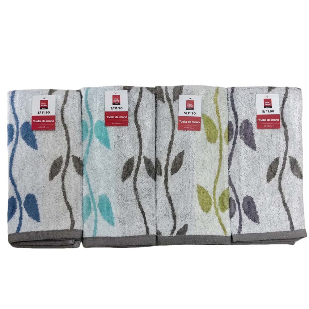 Toalla de Mano VIVA HOME Dis3 (Modelos Aleatorios)