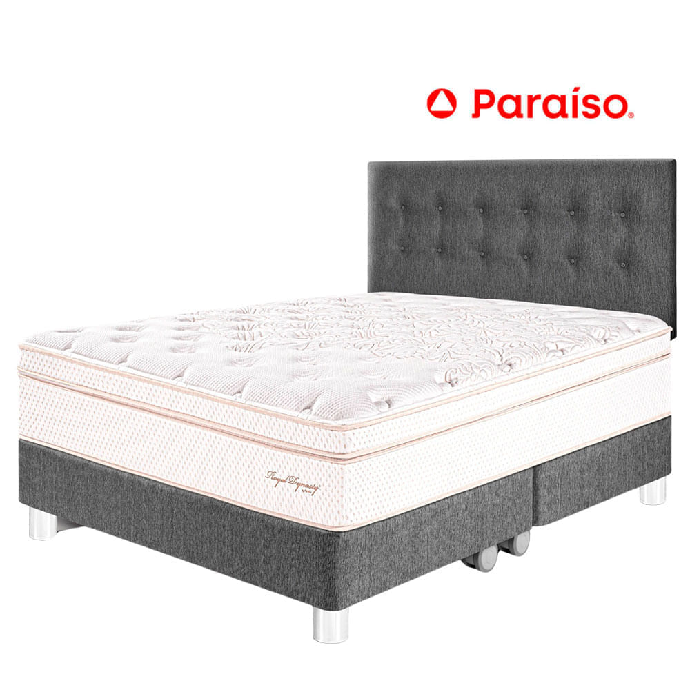Dormitorio PARAISO Royal Dynasty Queen Gris
