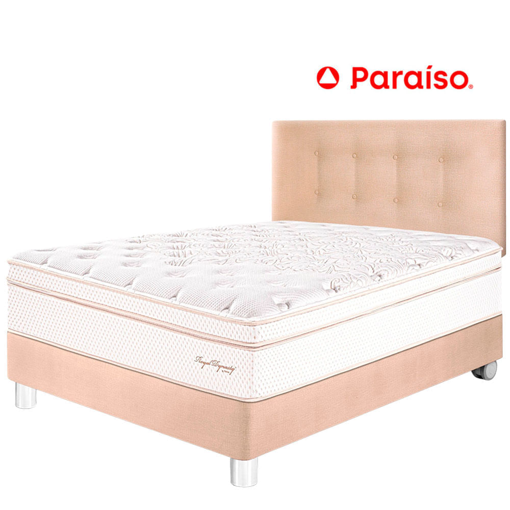 Dormitorio PARAISO Royal Dynasty 1.5 Plazas Champagne