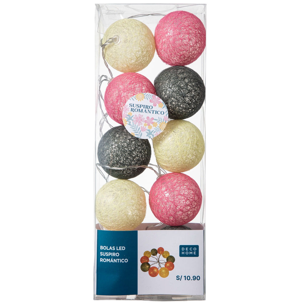 Bolas Led DECO HOME Suspiro Romántico
