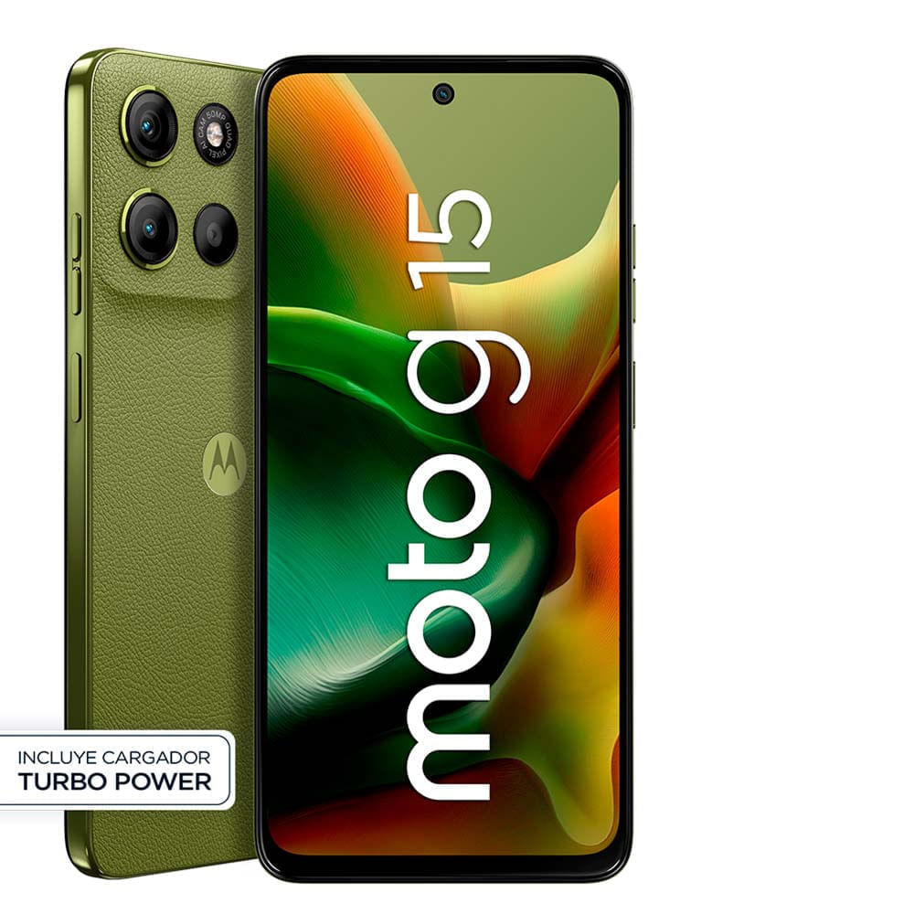 Smartphone MOTOROLA G15 6.7"" 4GB 128GB 50MP Verde