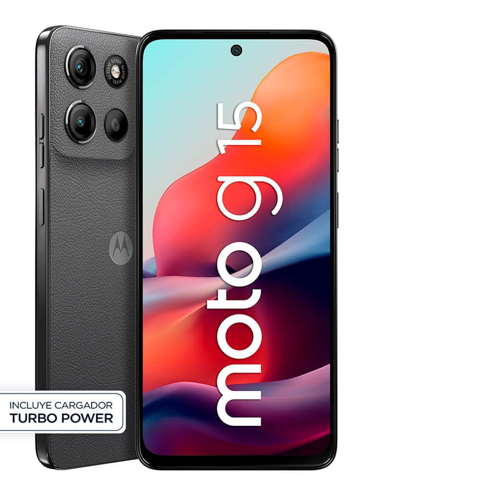 Smartphone MOTOROLA G15 6.7"" 4GB 128GB 50MP Gris