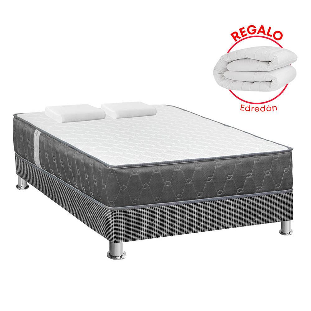 Cama Americana Forli Acqua 2 Plazas + Edredón