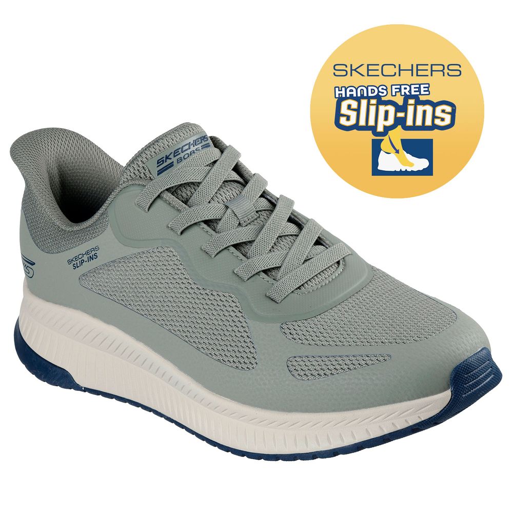 Zapatillas Urbanas Skechers Hombre 118423-Olv Verde Oechsle