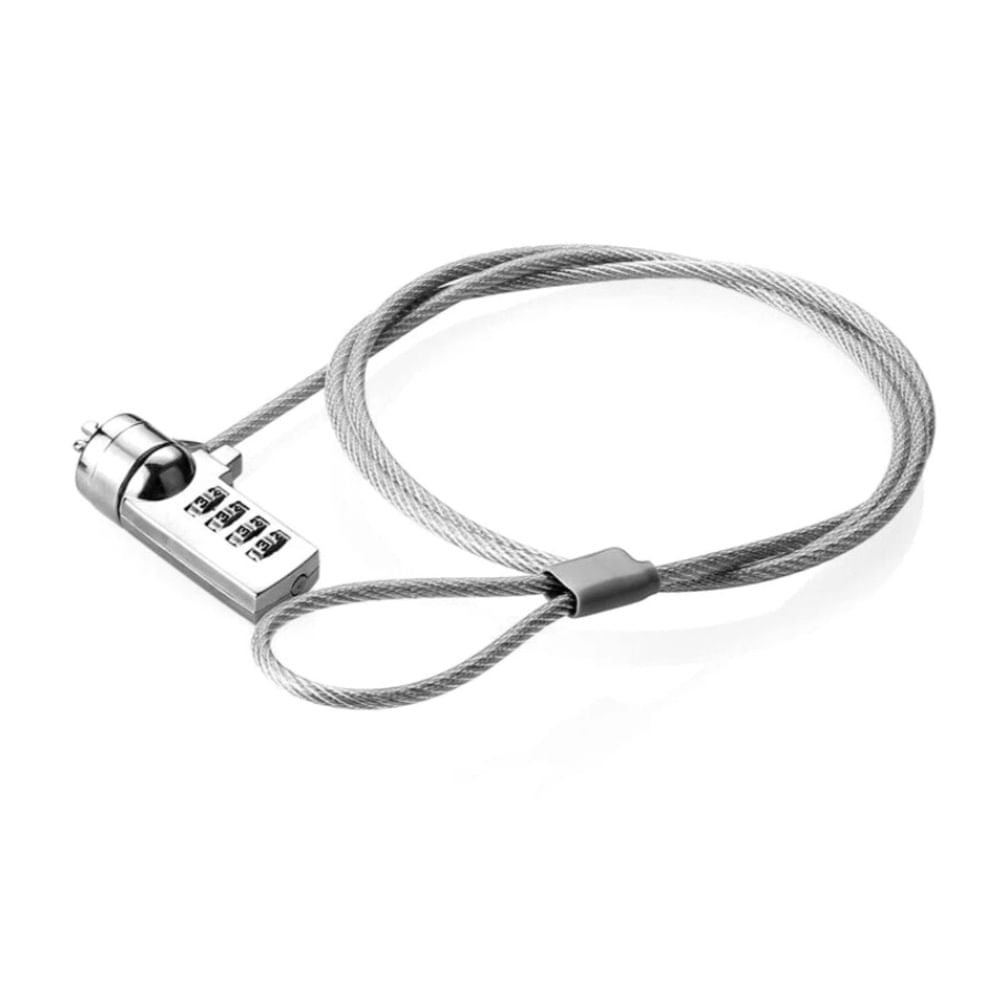 Cable Candado de Acero con Clave para Laptop Notebooks 180 c