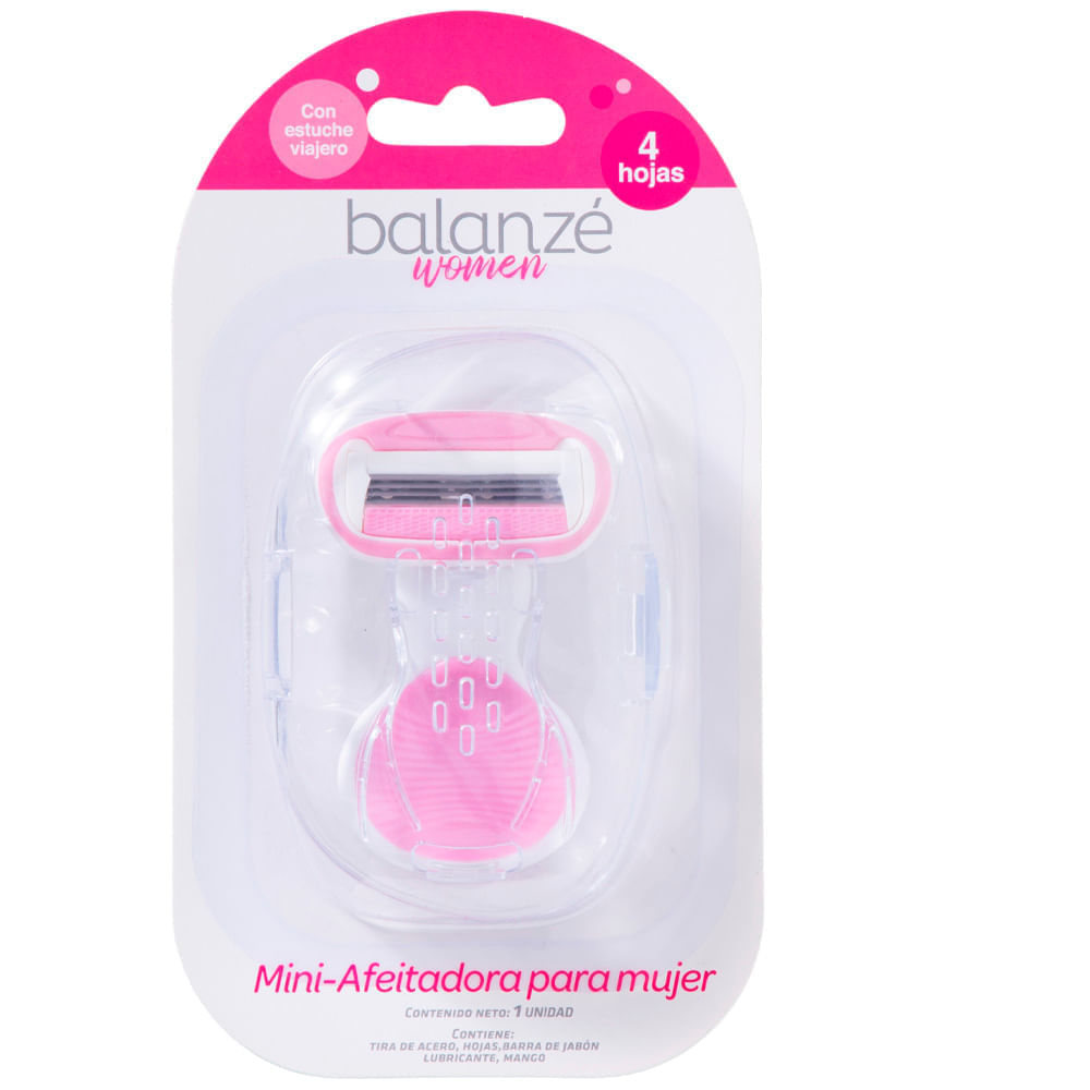 Mini Afeitadora para Mujer BALANZÉ WOMEN x 1un