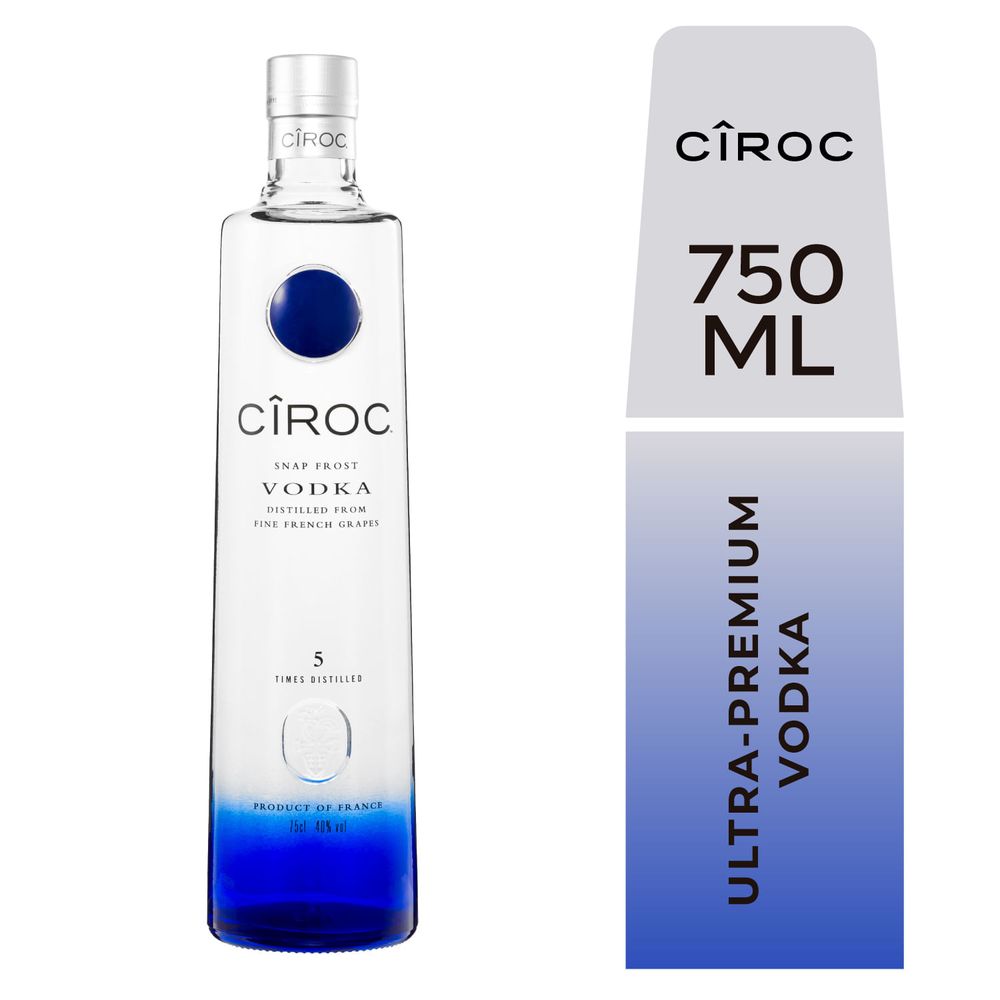 Vodka CIROC Botella 750ml