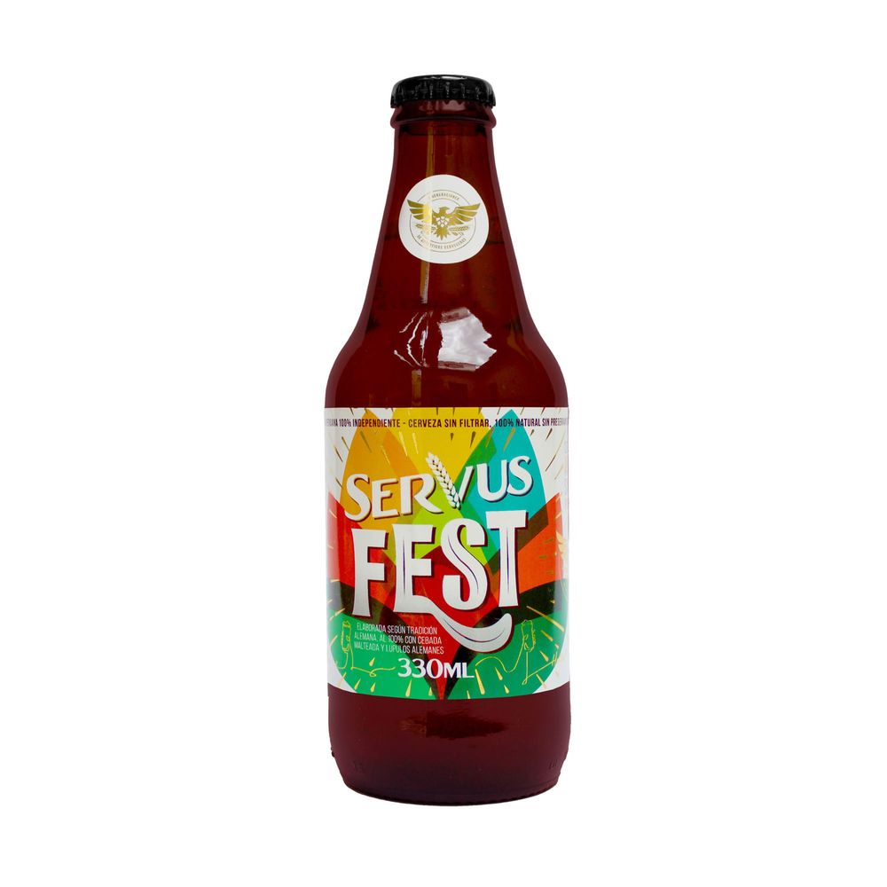 Cerveza SERVUS Fest Botella 330ml
