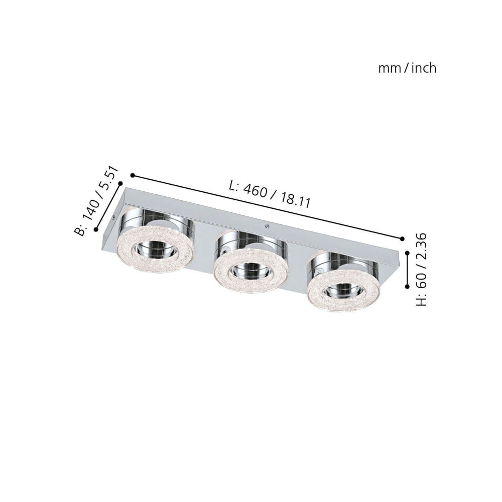 Aplique Eglo Fradelo Led