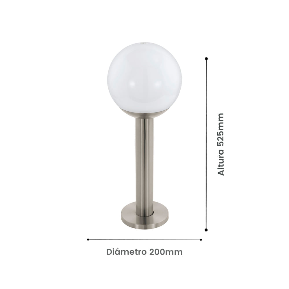 Lámpara De Zócalo Eglo Nisia Z 1X9