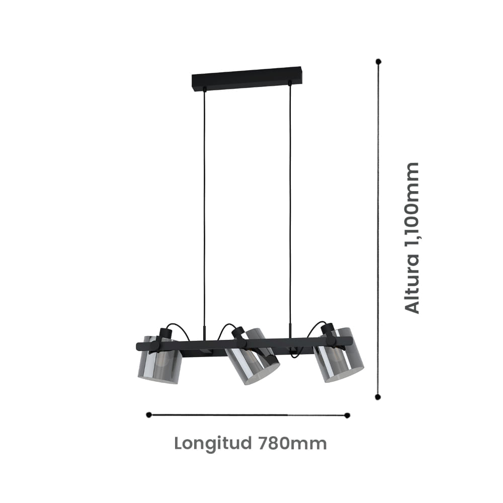 Lámpara Colgante Eglo Hornwood 2