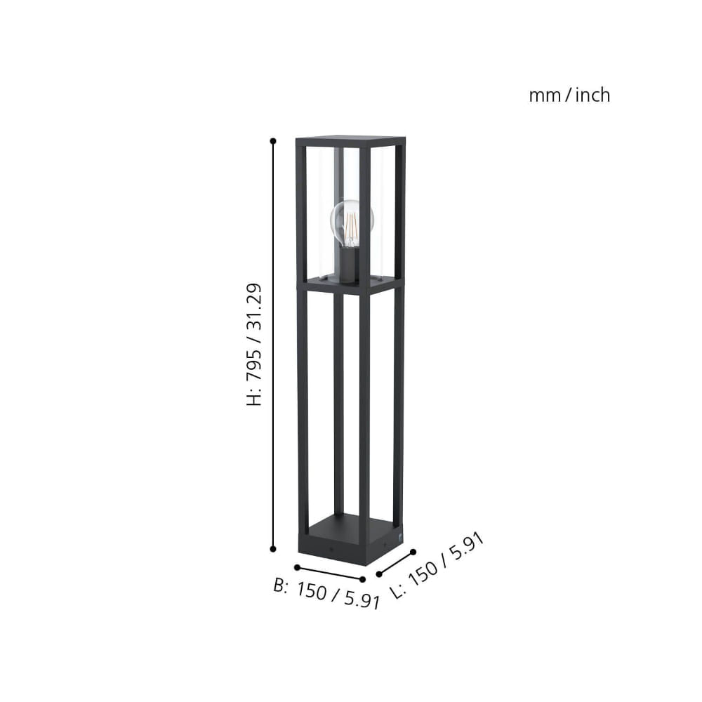 Lámpara De Pie Eglo Cascinetta 1