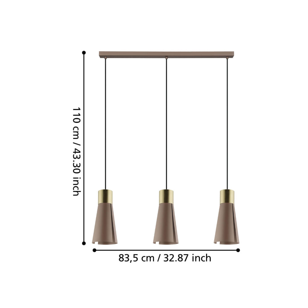 Lámpara Colgante Eglo Losalomas