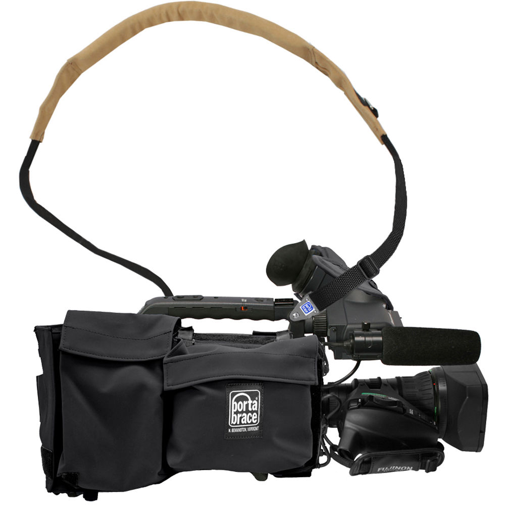 PortaBrace CBA-HPX300B BodyArmor para Cámara Panasonic AG-HPX300 (Negro) - Cubierta Ajustada, Resist