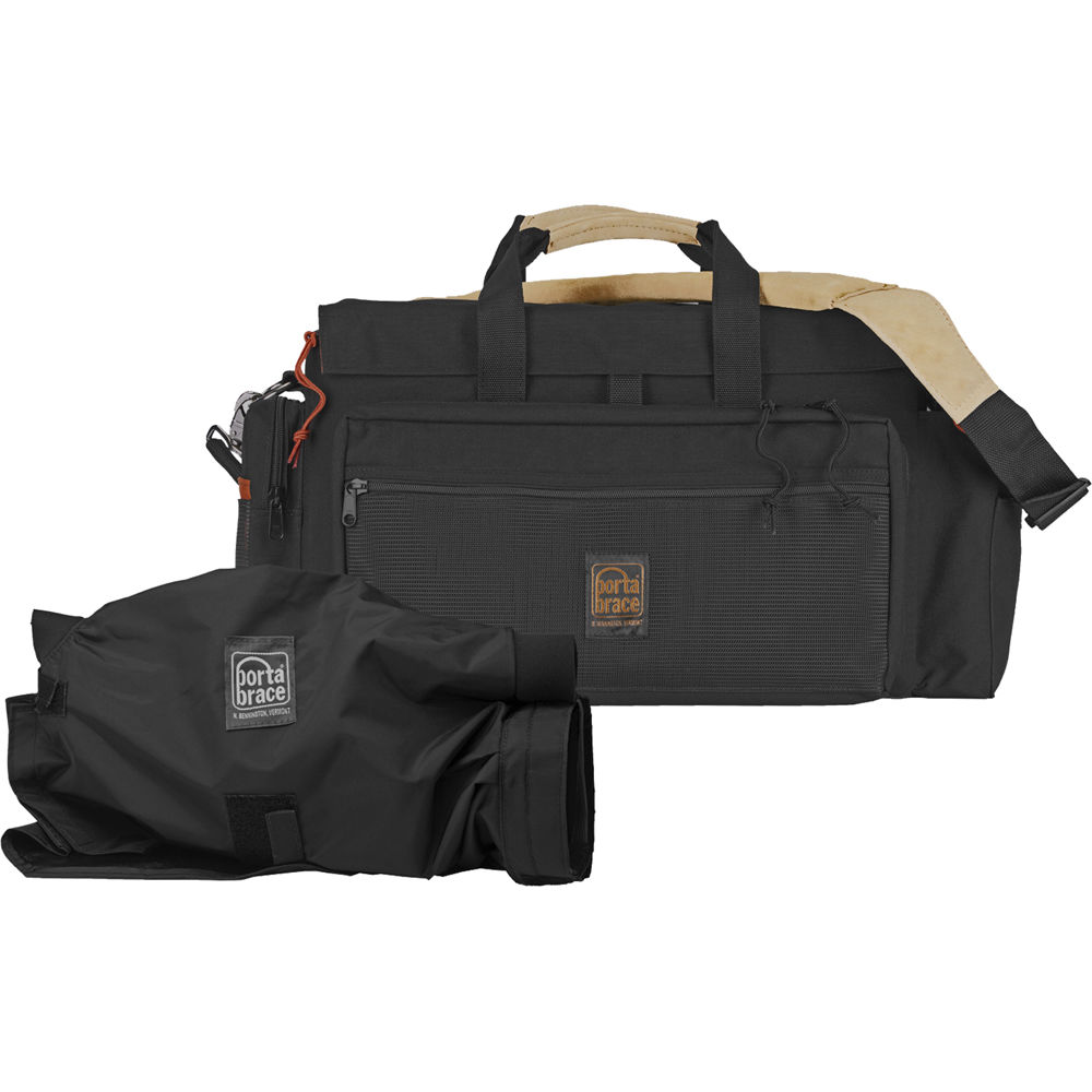 PortaBrace DVO2R-QS-M3 Funda DV con Cubierta de Lluvia QS-M3 para Sony PDR-150 y PDR-170 (Negro) - 1