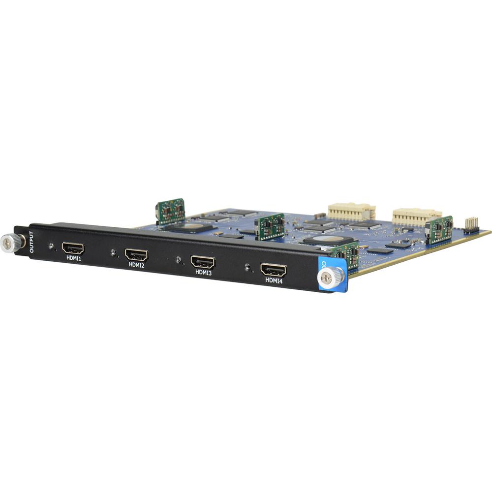 Módulo de Salida HDMI Cuádruple RGBlink para Procesadores de Video X3 y X7 - 4 Conectores HDMI, Sopo