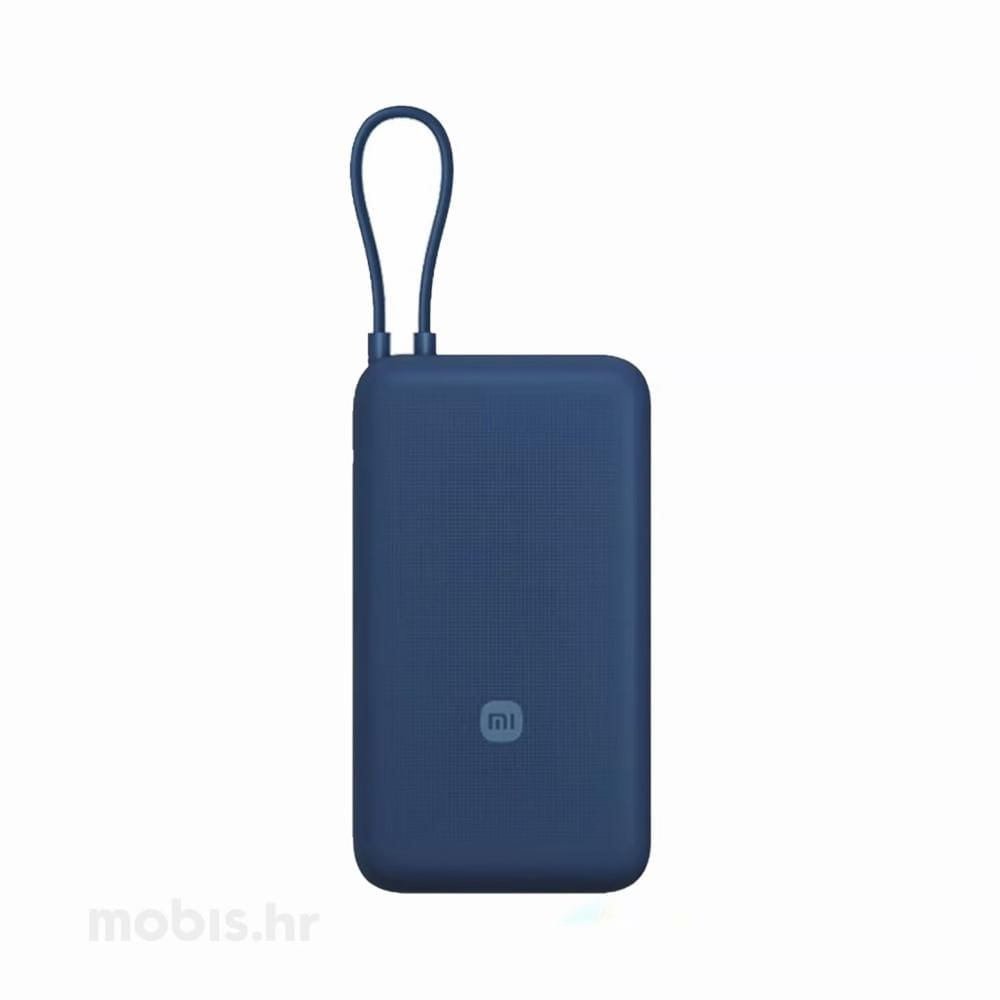 Power Bank Xiaomi 20000mAh 33W Fast Charger - Azul