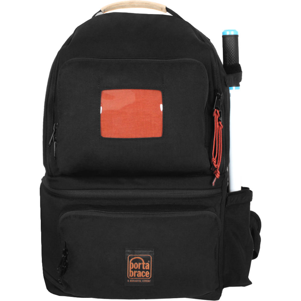 Mochila y Funda Tipo Bandolera PortaBrace BK-D810 para Nikon D810 (Negra) - Soporta Cámara, Lentes y