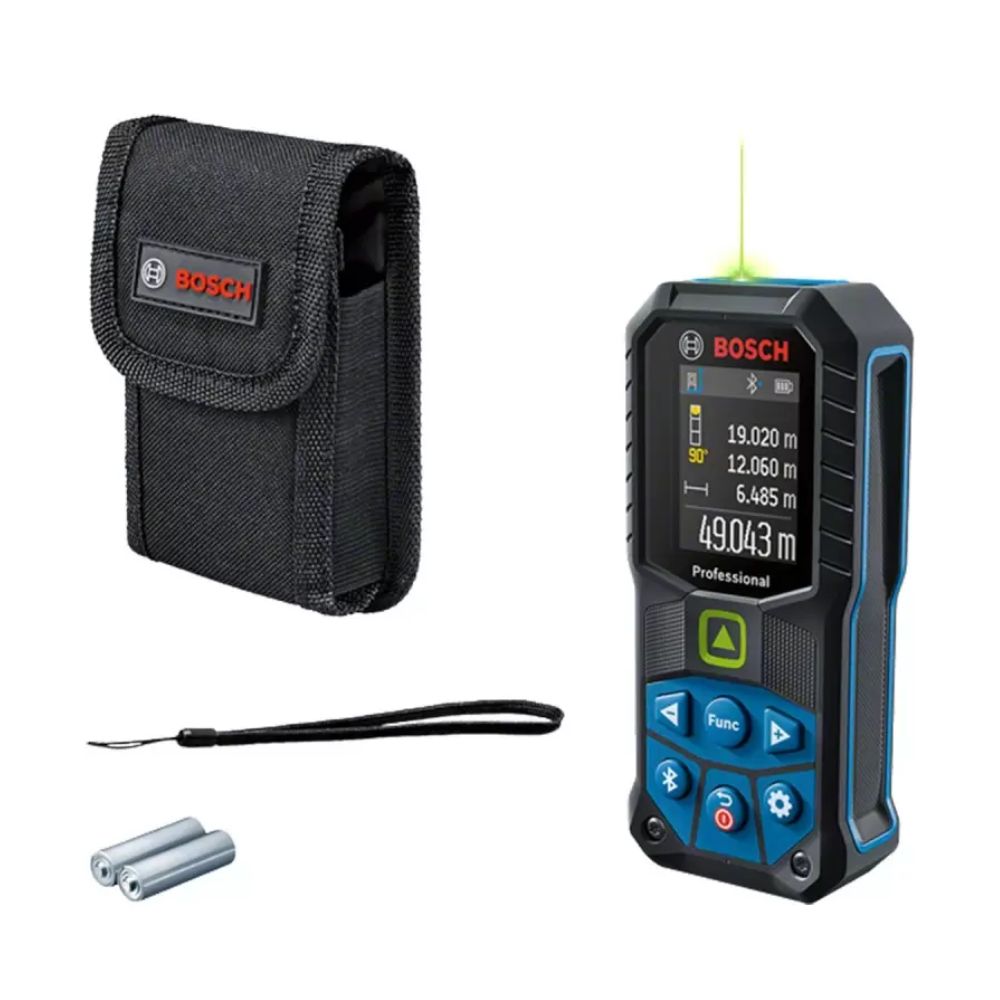 Medidor de distancia laser 50 mts Laser verde GLM 50-27 CG con Bluetooth