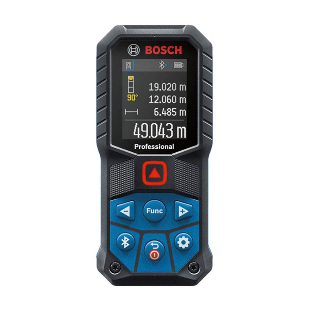 Medidor de Distancia Laser de hasta 50 Metros GLM 50-27 C con Bluetooth Bosch 0601.072.T00-000