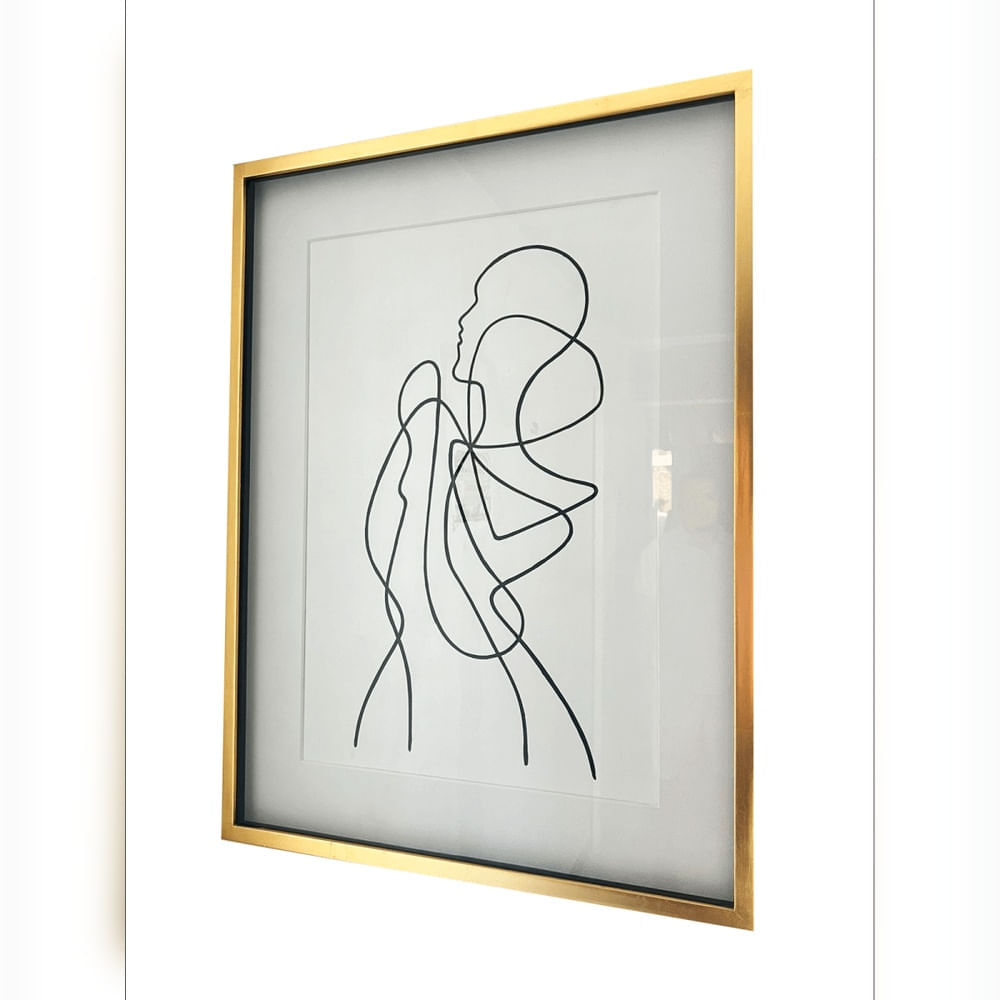 Cuadro Decorativo Mujer Equilibrio C 82x62 cm