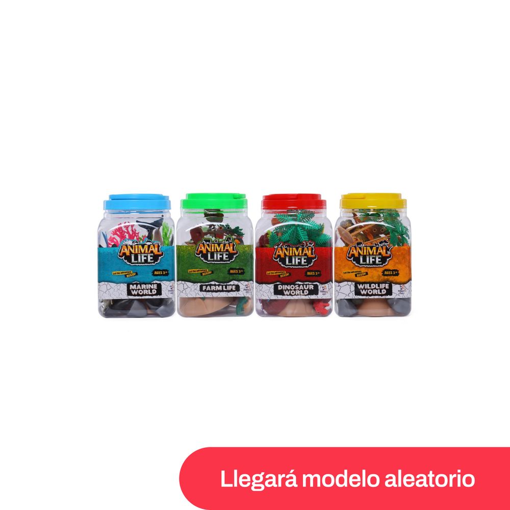 Set 22 Pzas Animal Life En Bucket | Oechsle.pe - Oechsle